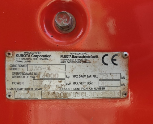Kubota U36-4