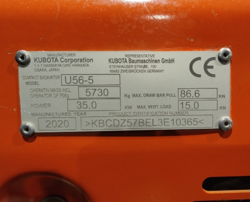 Kubota U56-5