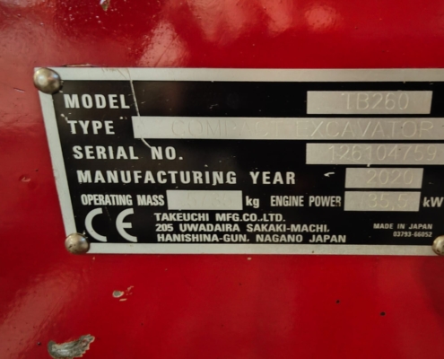 Takeuchi TB260