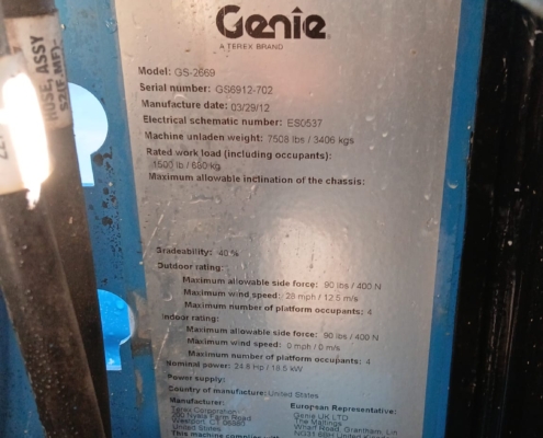 Genie GS2269RT Genie GS2269RT